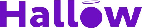 Logo for Hallow