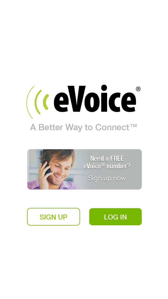 Logo for eVoice iOS Application