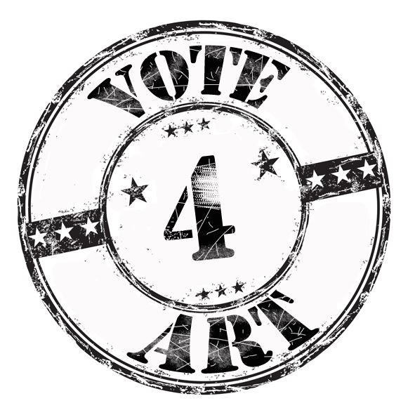 Logo for VOTE4ART