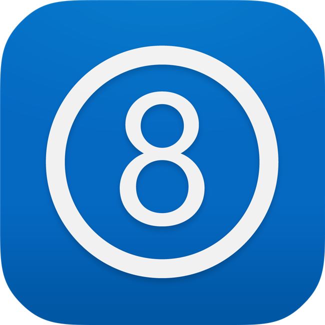 Logo for The 8 App